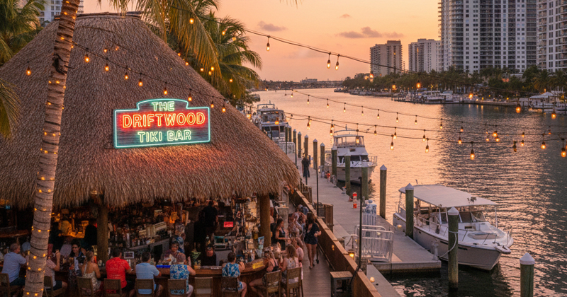 waterfront bar hopping charters